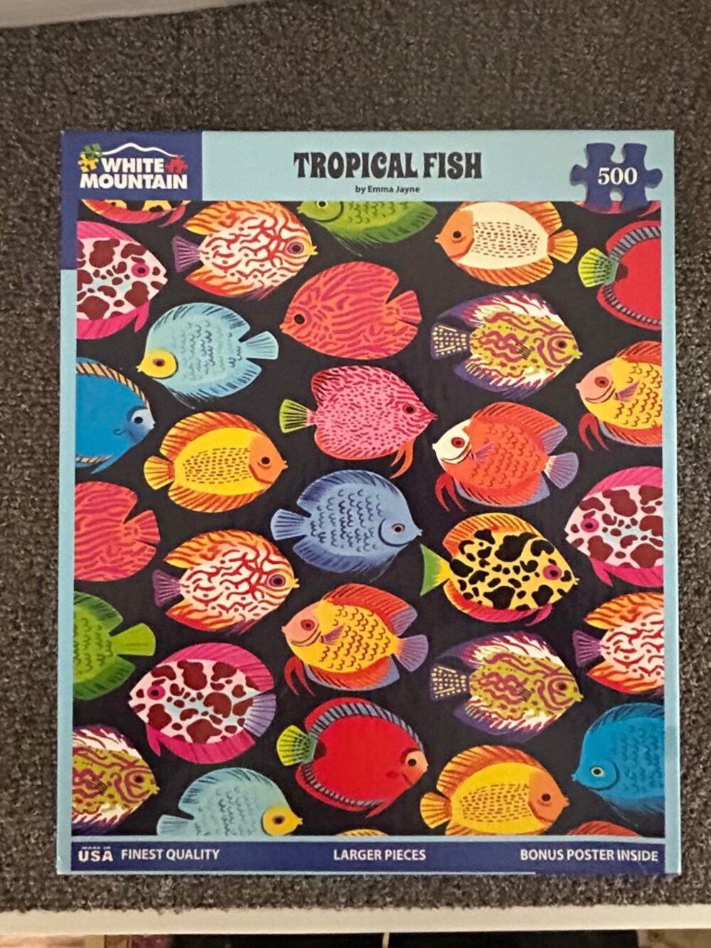 White Mountain "Tropical Fish" puzzle